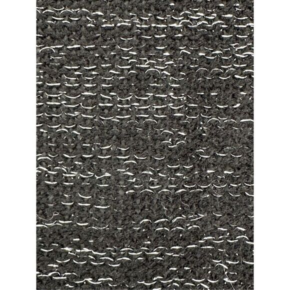 Ambiance black and white weaved jacket size L - Picture 4 of 5